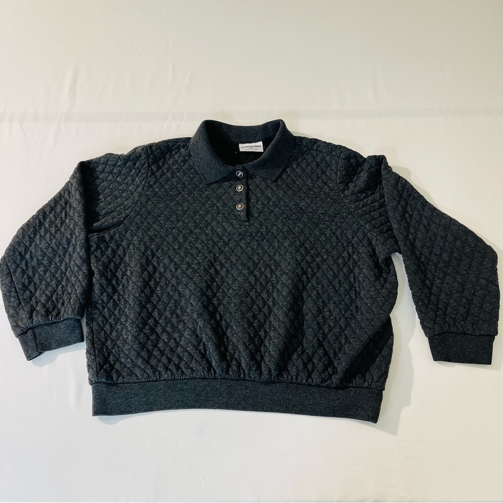 Alfred Dunner, Women’s pullover , 2X, good condition, preowned, dark gray